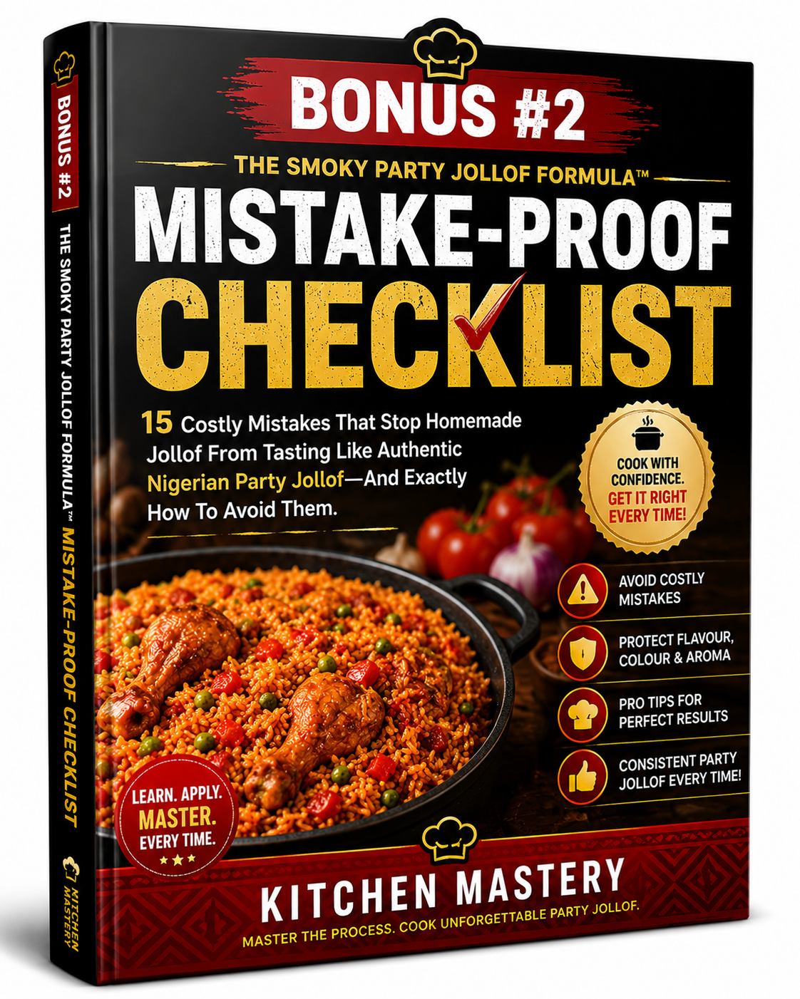Smoky Party Jollof Mistake-Proof Checklist cover